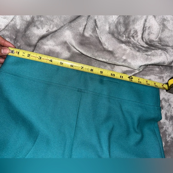 Versace Collection Teal Pants - Picture 7 of 10